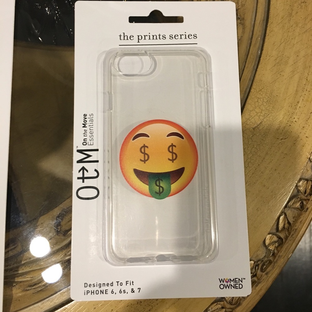BRAND NEW IN PKG IPHONE EMOJI CASE